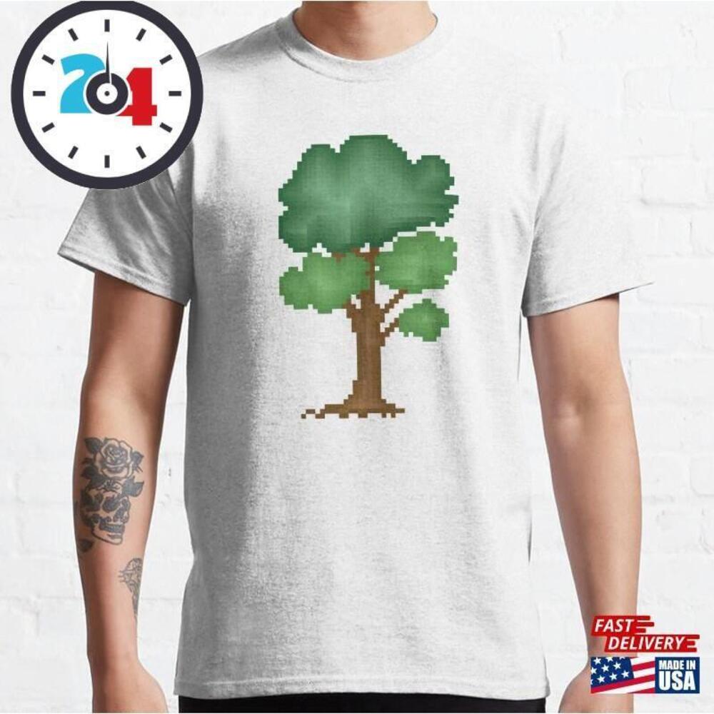 Pixel Tree Classic T-Shirt  Unisex